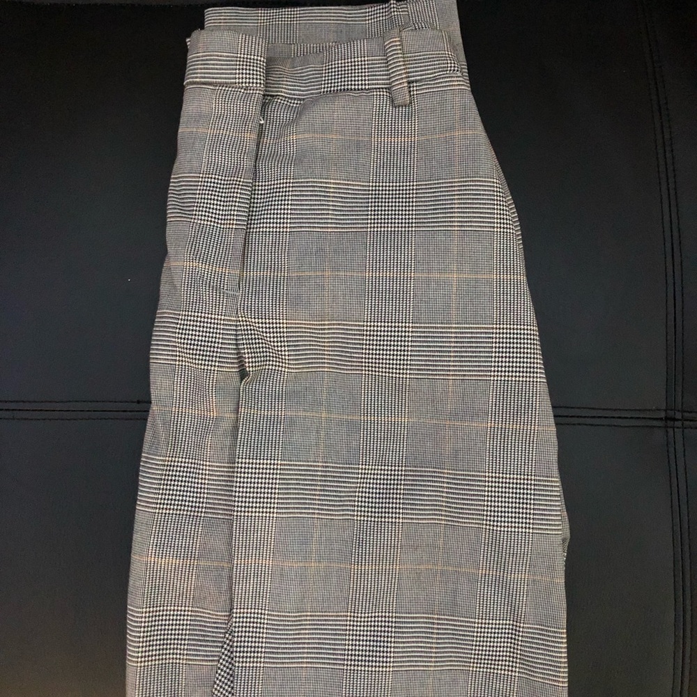 H&M Plaid Dress Pants Women